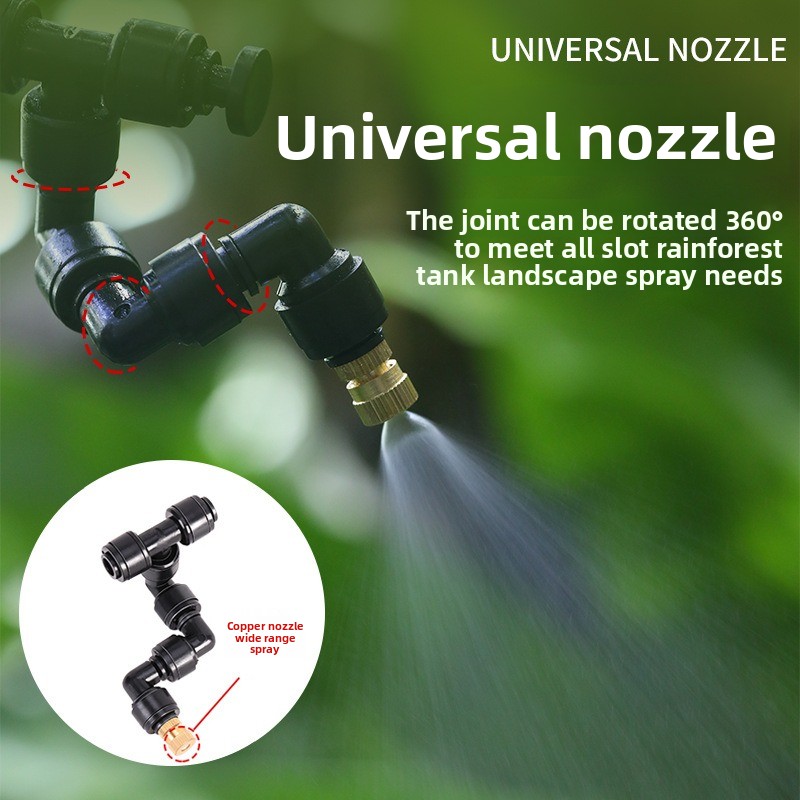 Yağmur ormanı temalı mini tera - Misting Nozzle Reptile incelemesi ve fiyatı